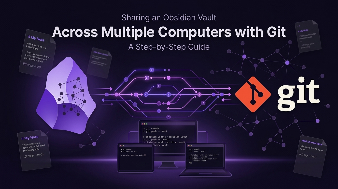 Sharing a Git-Backed Obsidian Vault Across Computers
